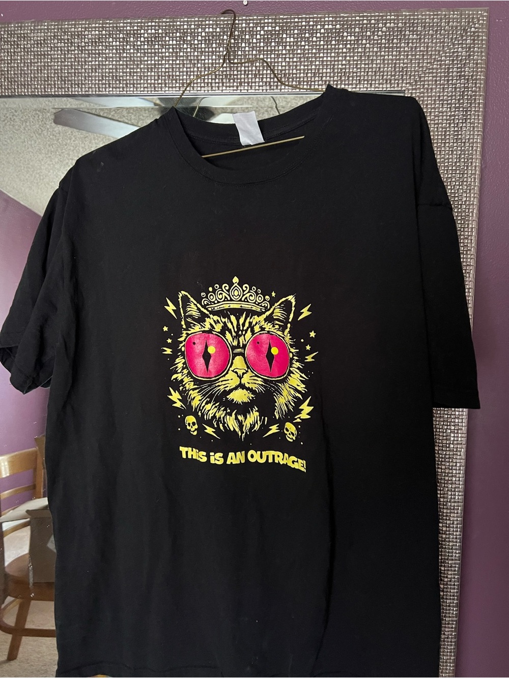 Dungeon Crawler Carl Inspired This Is An Outrage Princess Donut T-shirt 3x 2x